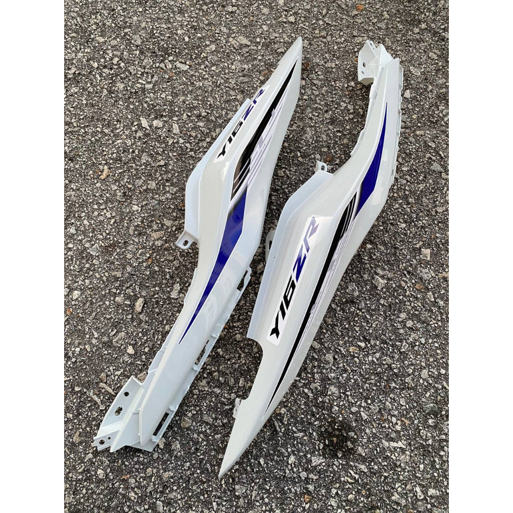 Y16 COVERSET Y16ZR CRYSTAL WHITE DPBMC PUTIH BIRU Y16-ST-3 ORIGINAL VELOZI YAMAHA SIAP TANAM READY STOK