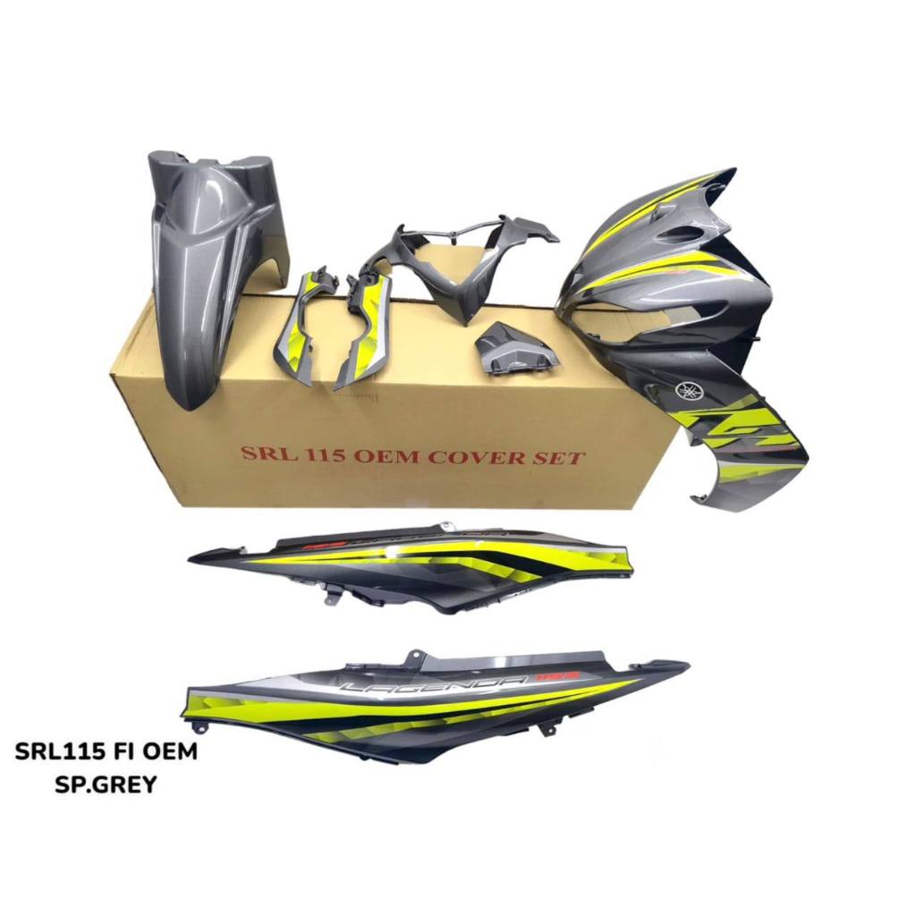 OEM BODYSET COVERSET FOR LAGENDA SRL 115 / 115Z FI SP GREY DOCTOR DESIGN READY INSTALLED