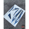 STICKER STRIPE BODY SET / COVERSET LC LC135 V2 V3 V4 V5 V6 V7 BIRU PURBA MORITAKA YAMAHA