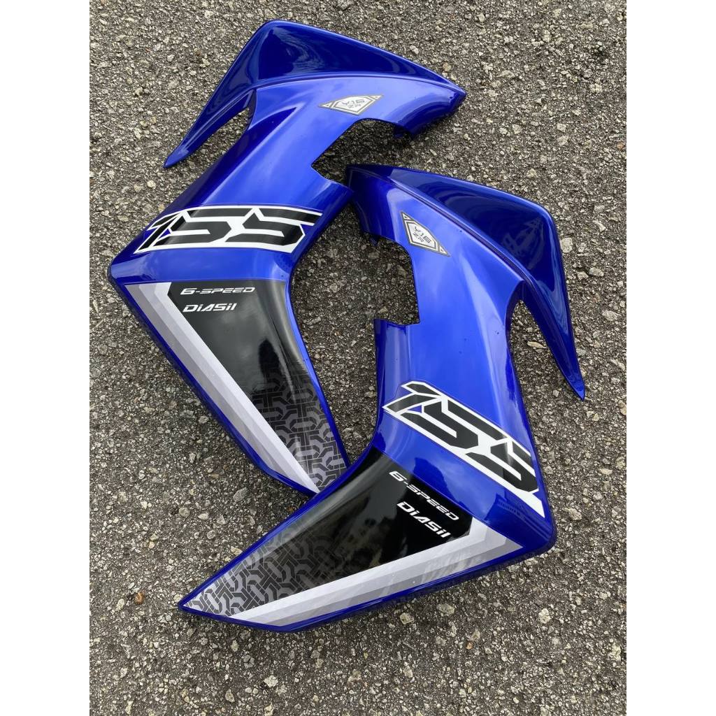 Y16 COVERSET Y16ZR EXCITER RC DPBMC MSI BIRU RC Y16-ECT-RC-1 ORIGINAL VELOZI YAMAHA SIAP TANAM READY STOK