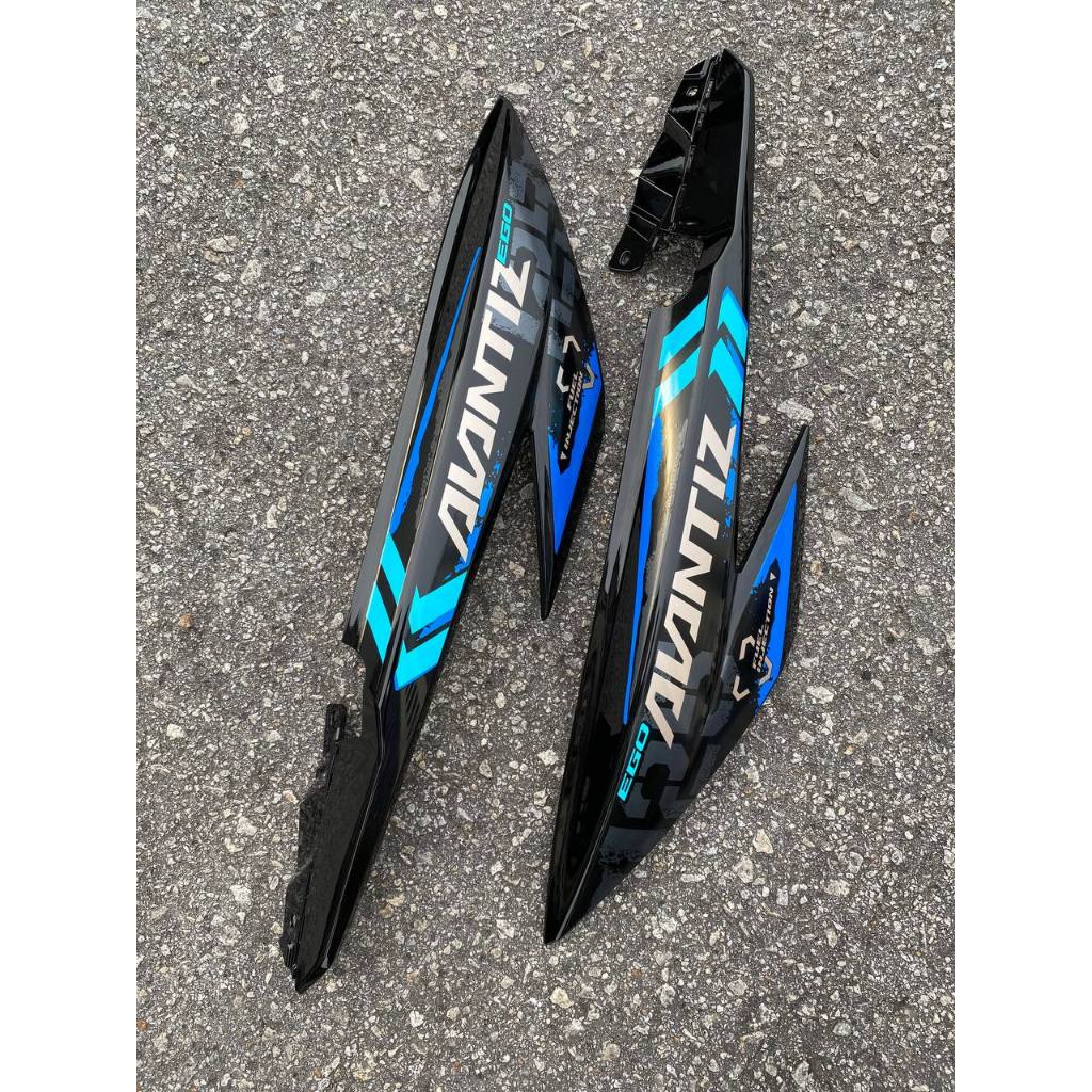 COVERSET BODYSET EGO AVANTIZ YAMAHA STICKER SIAP TAMPAL VPBC5 BLACK BIRU M SEKI FULLSET NEW