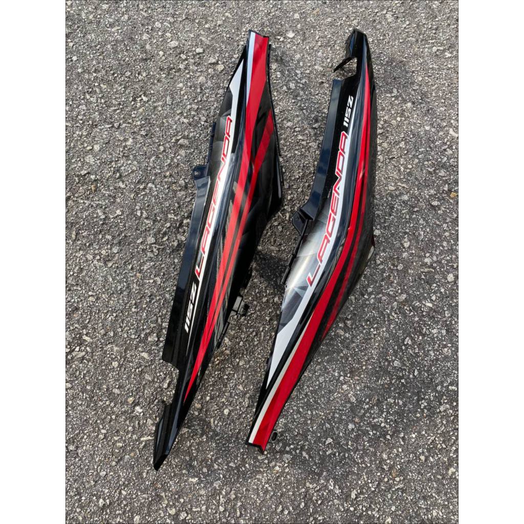COVERSET BODYSET YAMAHA LAGENDA SRL 115 / 115Z FI RM7 RED BLACK STICKER SIAP TAMPAL WS VELOZI SET