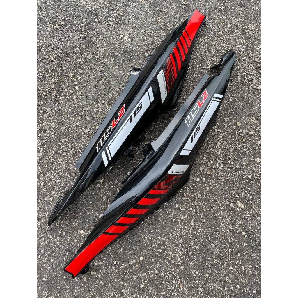 COVERSET BODYSET OEM SET LAGENDA SRL 115 / 115Z FI RED RM7 2015 MERAH 016 DOCTOR STICKER SIAP TANAM