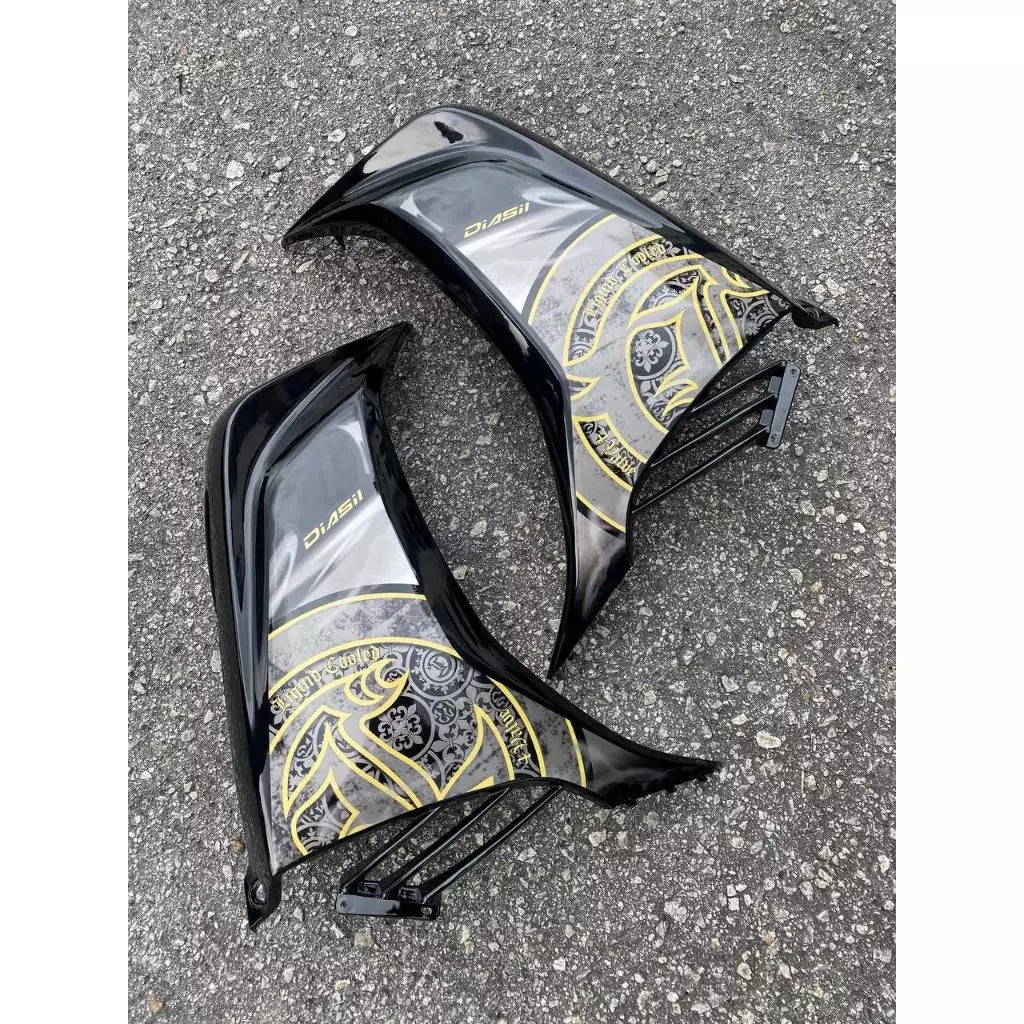 YAMAHA LC LC135 V2 V3 V4 V5 V6 V7 HITAM KILAT MATELIC BLACK FULL BATIK GOLD COVERSET BODYSET SIAP TAMPAL M SEKI MALAYSIA