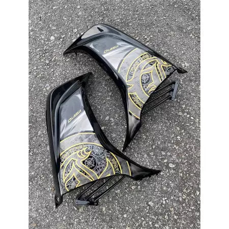 YAMAHA LC LC135 V2 V3 V4 V5 V6 V7 HITAM KILAT MATELIC BLACK FULL BATIK GOLD COVERSET BODYSET SIAP TAMPAL M SEKI MALAYSIA