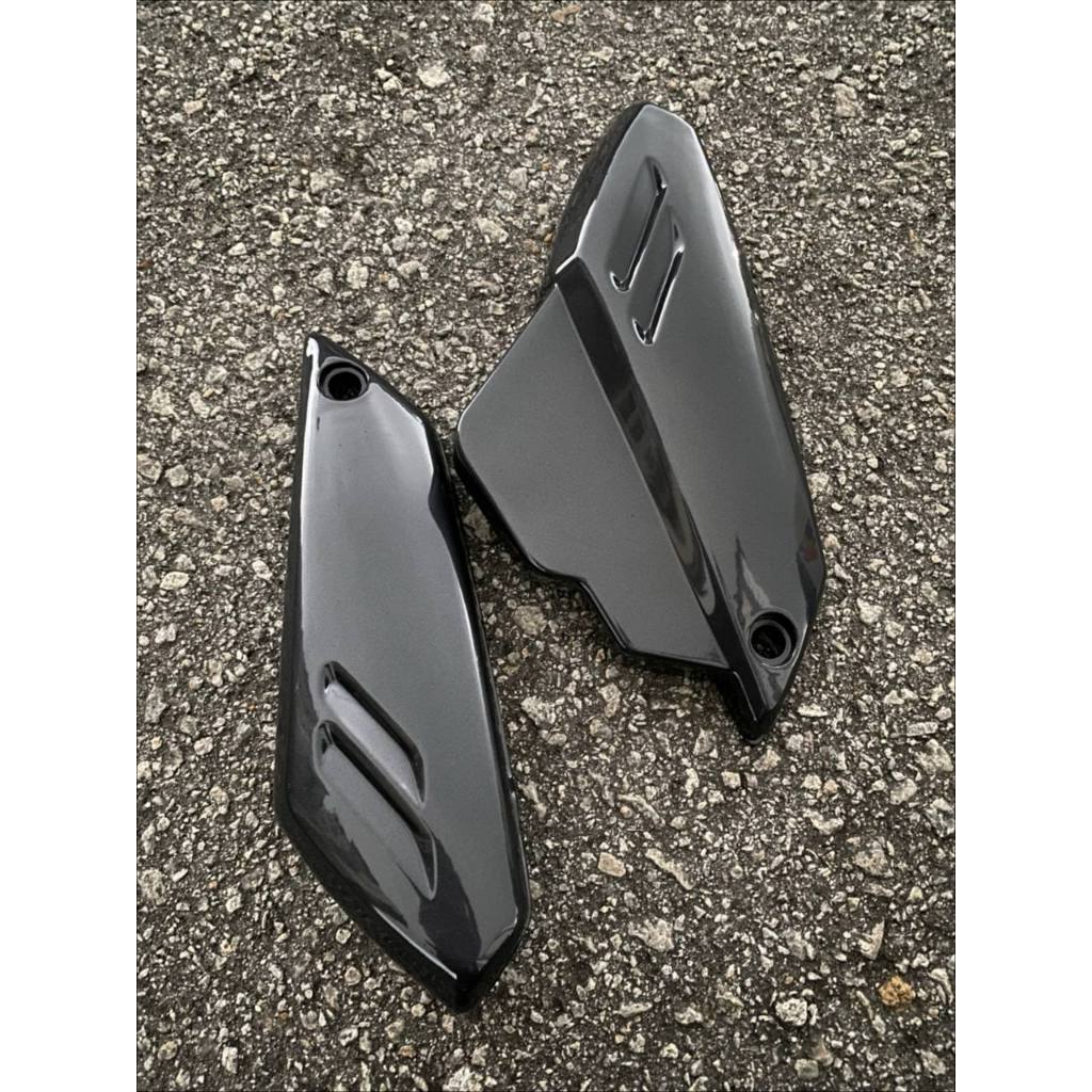 COVERSET SS SPORTS YAMAHA 110 SS Y110 3YR BG PP WHITE BLACK HITAM PUTIH M SEKI SET SIAP TAMPAL FULLSET