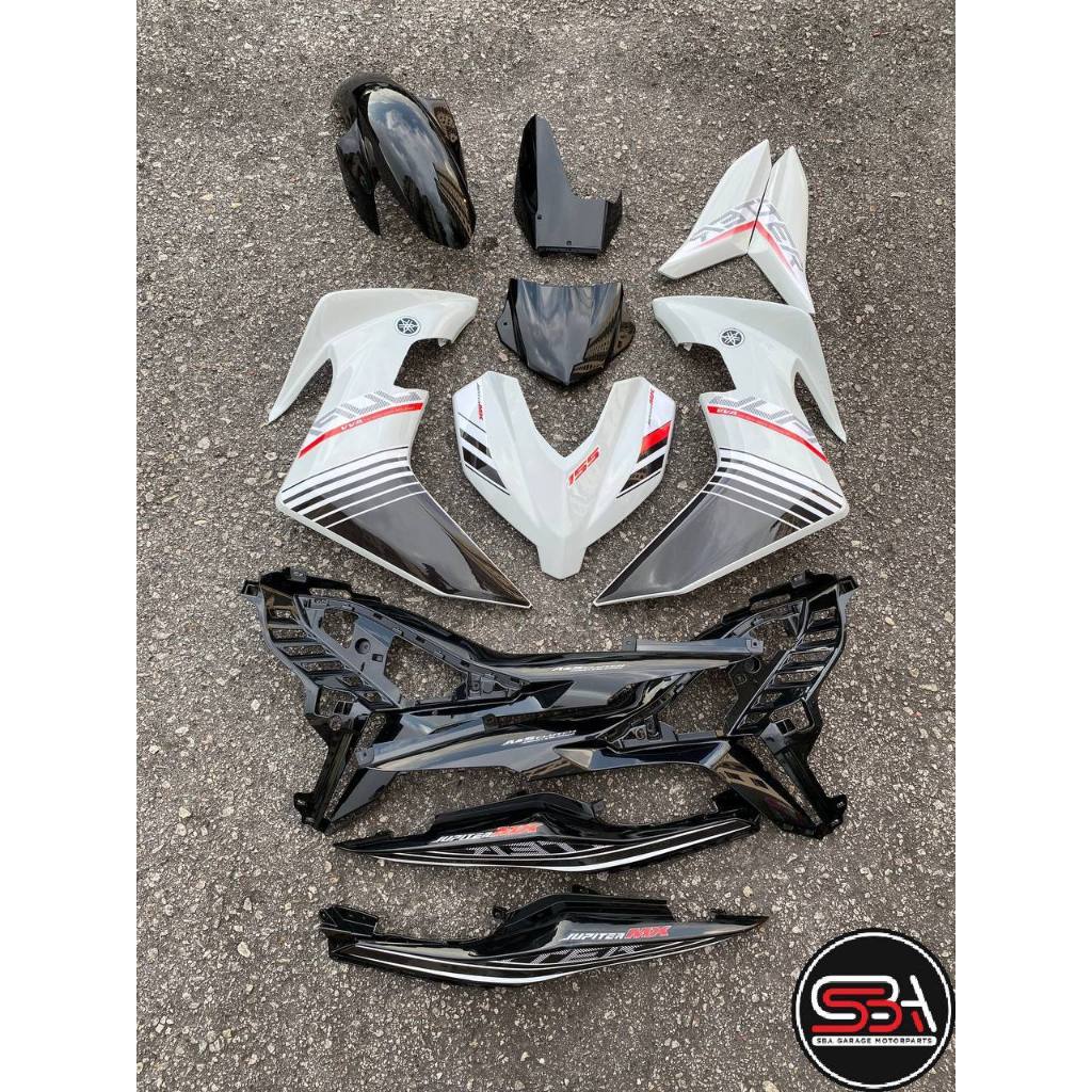 Y16 COVERSET Y16ZR DR P WHITE PUTIH ORIGINAL EQUIPMENT MANUFACTURED OEM DOCTOR 027 YAMAHA SIAP TANAM READY STOK