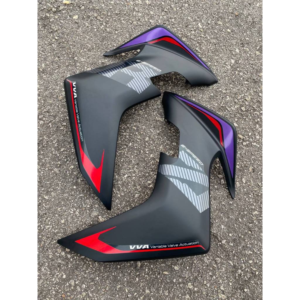 Y16 V2 COVERSET Y16ZR ORIGINAL HONG LEONG YAMAHA HLY BSM BPM1 PURPLE BLACK STANDARD SIAP TAMPAL ABS VELOZI