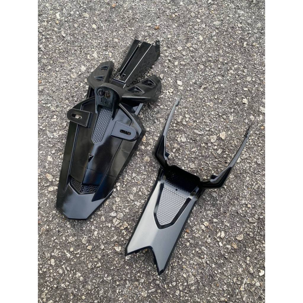 INNER VERSION KILAT MATELIC Y150 ZR Y15 V1 COMPLETE SET COVER INNER HITAM BLACK OEM DOCTOR 13 ITEM (FULLSET) READY STOK