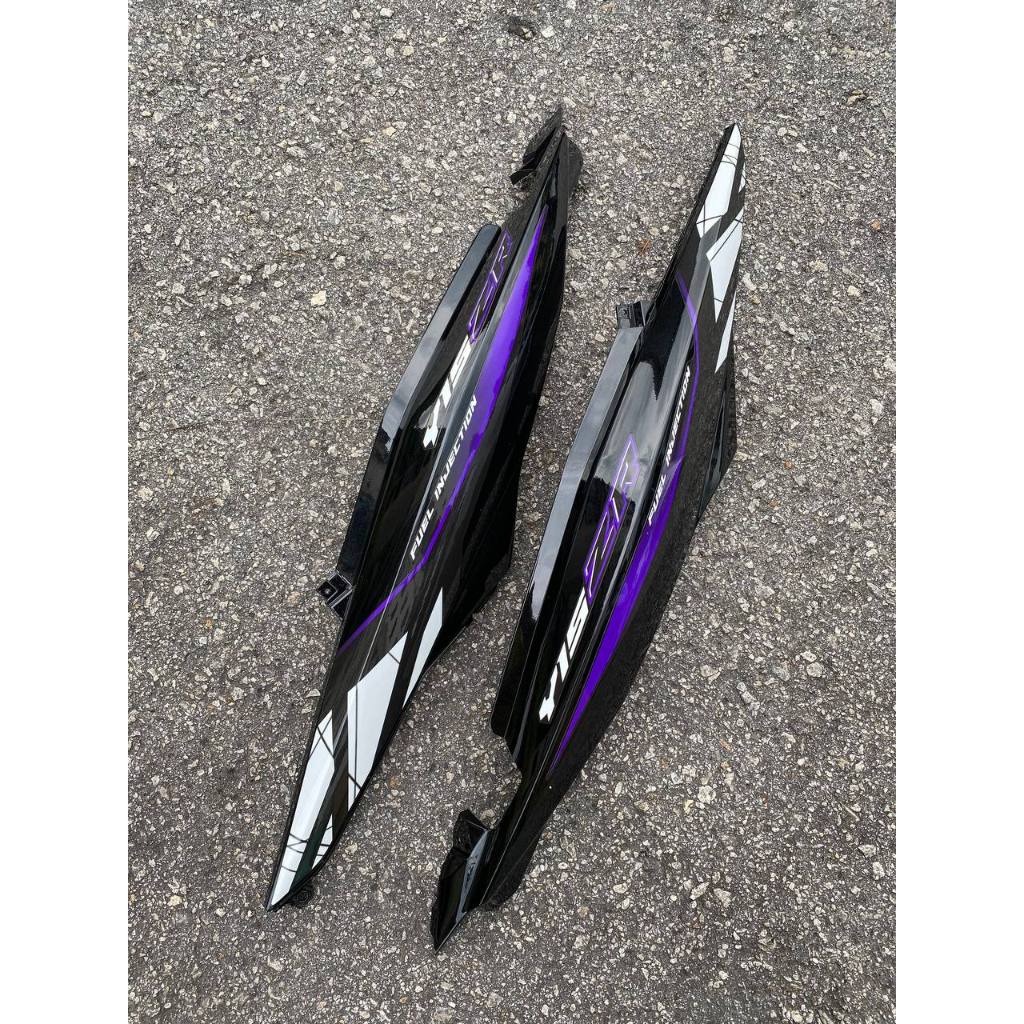 COVERSET BODYSET YAMAHA Y Y15 Y15ZR V1 V2 DOCTOR PURPLE 039 SIAP TANAM CLEAR 2K