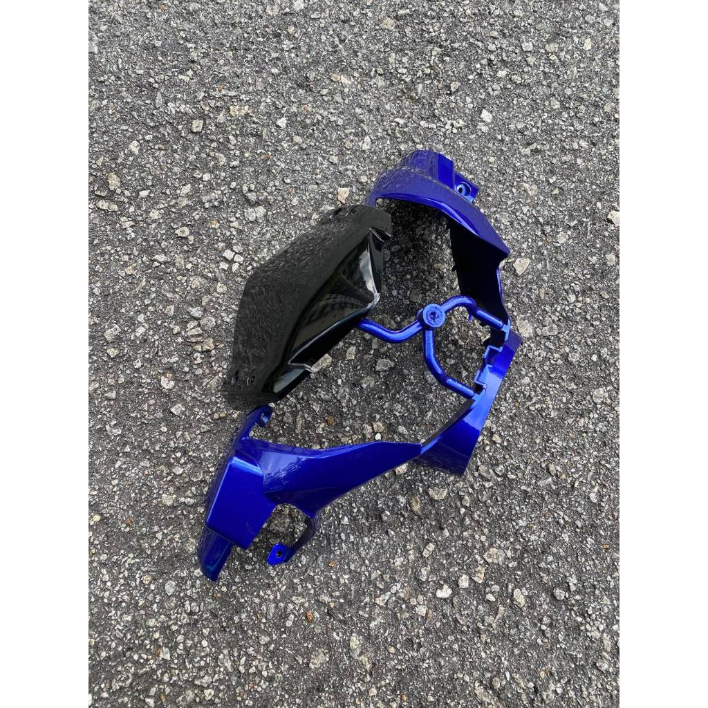 COVERSET BODYSET YAMAHA LC LC135 V6 V7 DR S BLUE GP BIRU CODE 038 STRIPE TANAM DOCTOR EDITION OEM