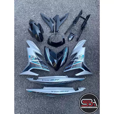 COVERSET YAMAHA Y15ZR YSUKU V1 V2 SMX SILVER ROBOT MATT 2017 ORIGINAL HONG LEONG HLY VELOZI SIAP TAMPAL WS10