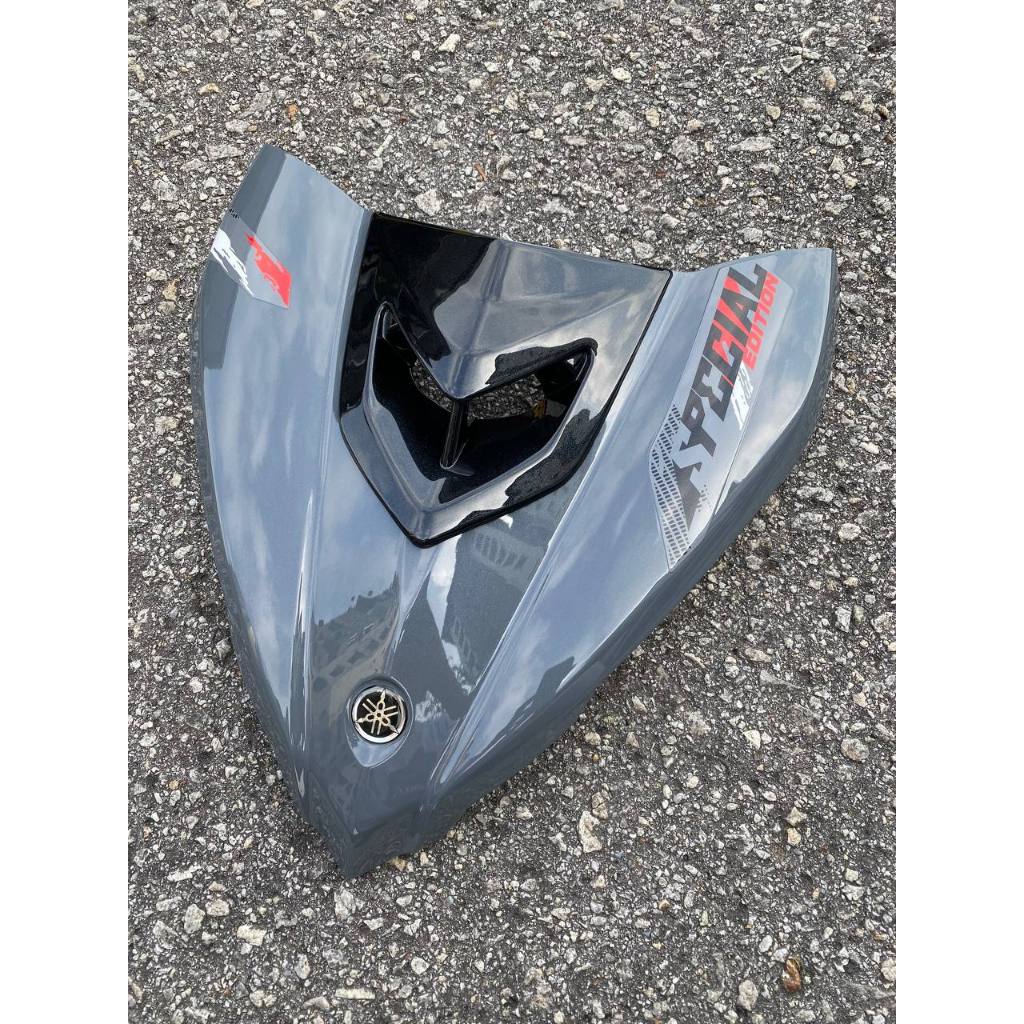COVERSET BODYSET YAMAHA LC LC135 V6 V7 DR EXCITER NARDO GREY STRIPE TANAM CODE 025 DOCTOR EDITION OEM