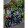 COVERSET ORIGINAL 100% HLY HONG LEONG YAMAHA Y15ZR V1 V2 HITAM EXCITER RC HITAM BLACK BODYSET Y15ZR YSUKU TAMPAL