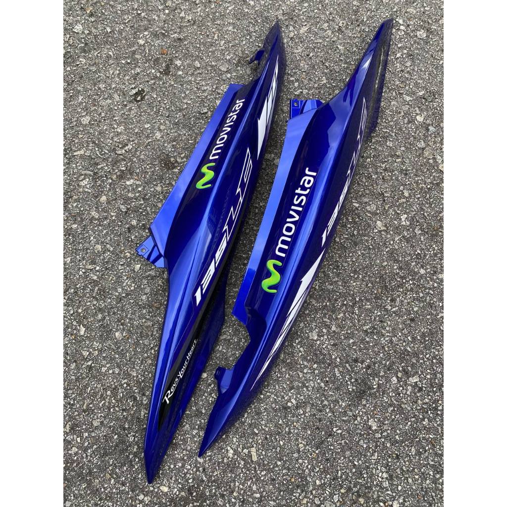 MOTORCYCLE COVERSET BODYSET LC135 LC V8 DPBMC MOVISTAR BIRU M HIJAU L8-M2 FUEL INJECTION FI YAMAHA SIAP TANAM VELOZI