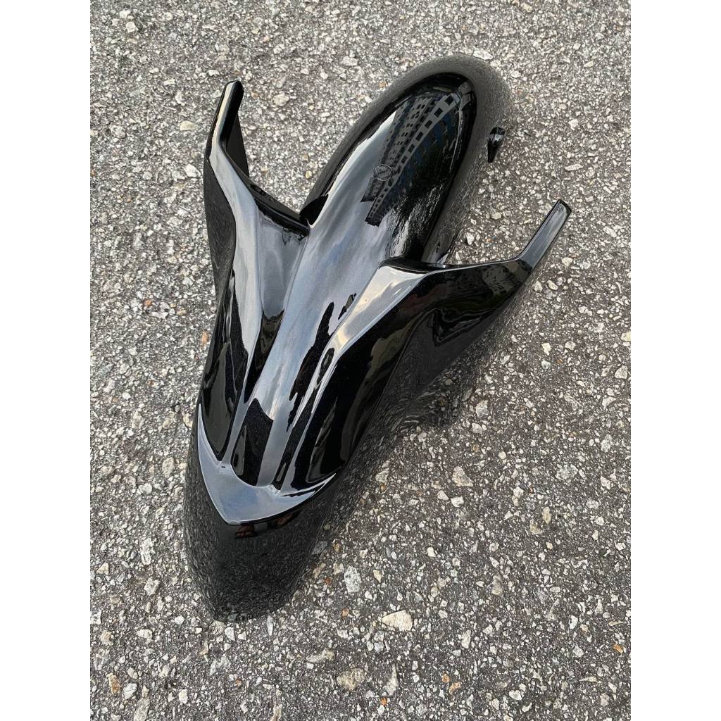 MOTORCYCLE COVERSET BODYSET LC135 LC V8 EXCITER R MATELIC BLACK L8-ER-3 FUEL INJECTION FI YAMAHA SIAP TANAM VELOZI