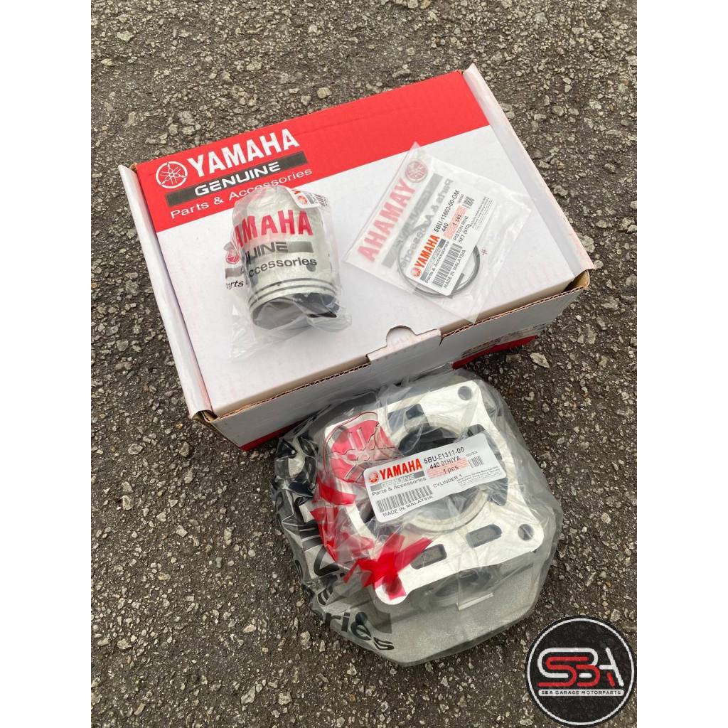 100% ORIGINAL GENUINE 1 SET TERMASUK PISTON RING HLY YAMAHA MALAYSIA BLOCK CYLINDER KIT UNTUK Y125Z Y125ZR 5BU OM