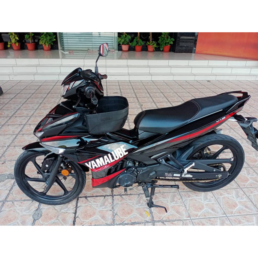 ORIGINAL YAMAHA HLY 100% COVERSET BODYSET YAMAHA Y Y15 Y15ZR V1 V2 HITAM MERAH BLACK RED YAMALUBE SPECIAL VERSION TAMPAL