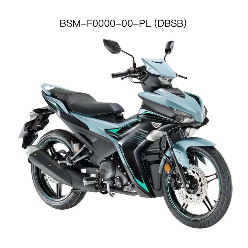 Y16 V2 COVERSET Y16ZR ORIGINAL HONG LEONG YAMAHA HLY BABY BLUE BSM PL DBSB STANDARD SIAP TAMPAL ABS VELOZI