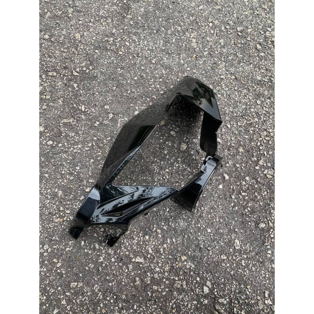 COVERSET LC LC135 V1 YAMAHA DOCTOR P HITAM BLACK BATMAN 024 2015 / VELOZI L1-BM-1 STRIPE SIAP TANAM CLEAR