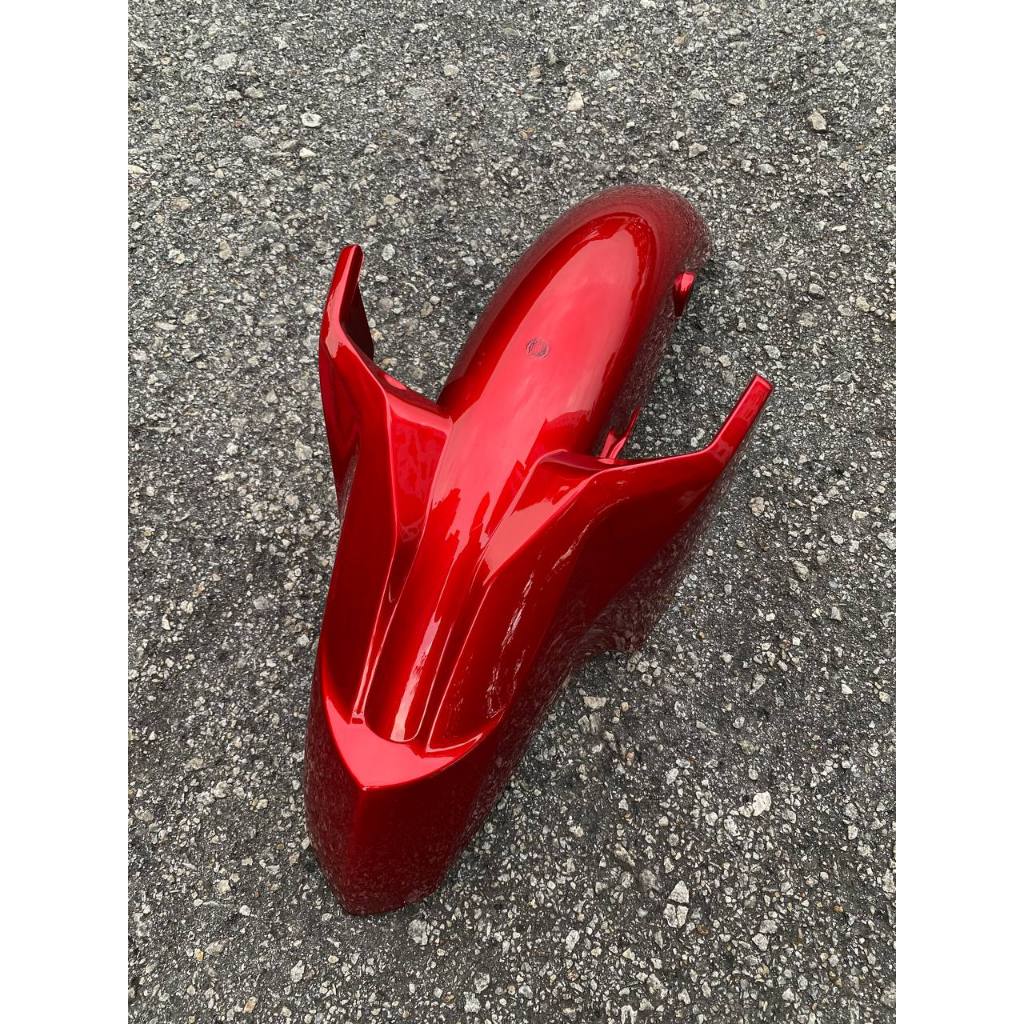 MOTORCYCLE COVERSET LC135 LC V8 RED METALIC BLACK MERAH BATMAN 2015 L8-ST-4 FUEL INJECTION FI YAMAHA DOCTOR VELOZI