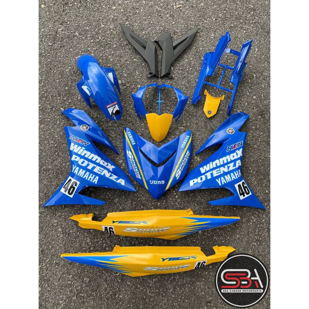 COVERSET BODYSET YAMAHA Y15 Y15ZR V1 V2 SPOON 46 DOCTOR 036 SIAP TANAM