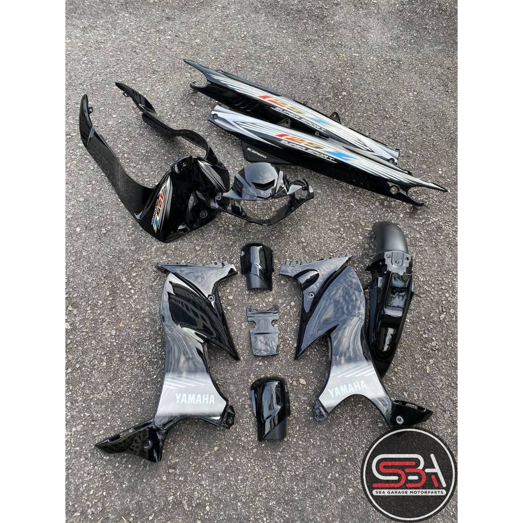 COVERSET ORIGINAL HLY HONG LEONG YAMAHA 125Z 125ZR MERAH BIRU HITAM SILVER GREY ROBOT BODY FRAME SIAP TAMPAL