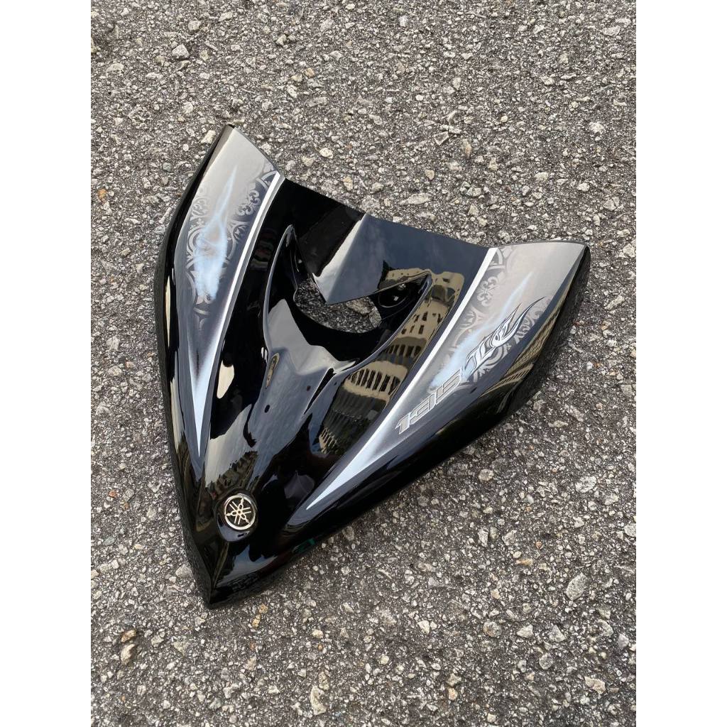 YAMAHA LC LC135 V6 V7 HITAM KILAT FULL STRIPE HITAM BATIK SMOKE - COVERSET BODYSET SIAP TAMPAL VELOZI WITH COVER METER