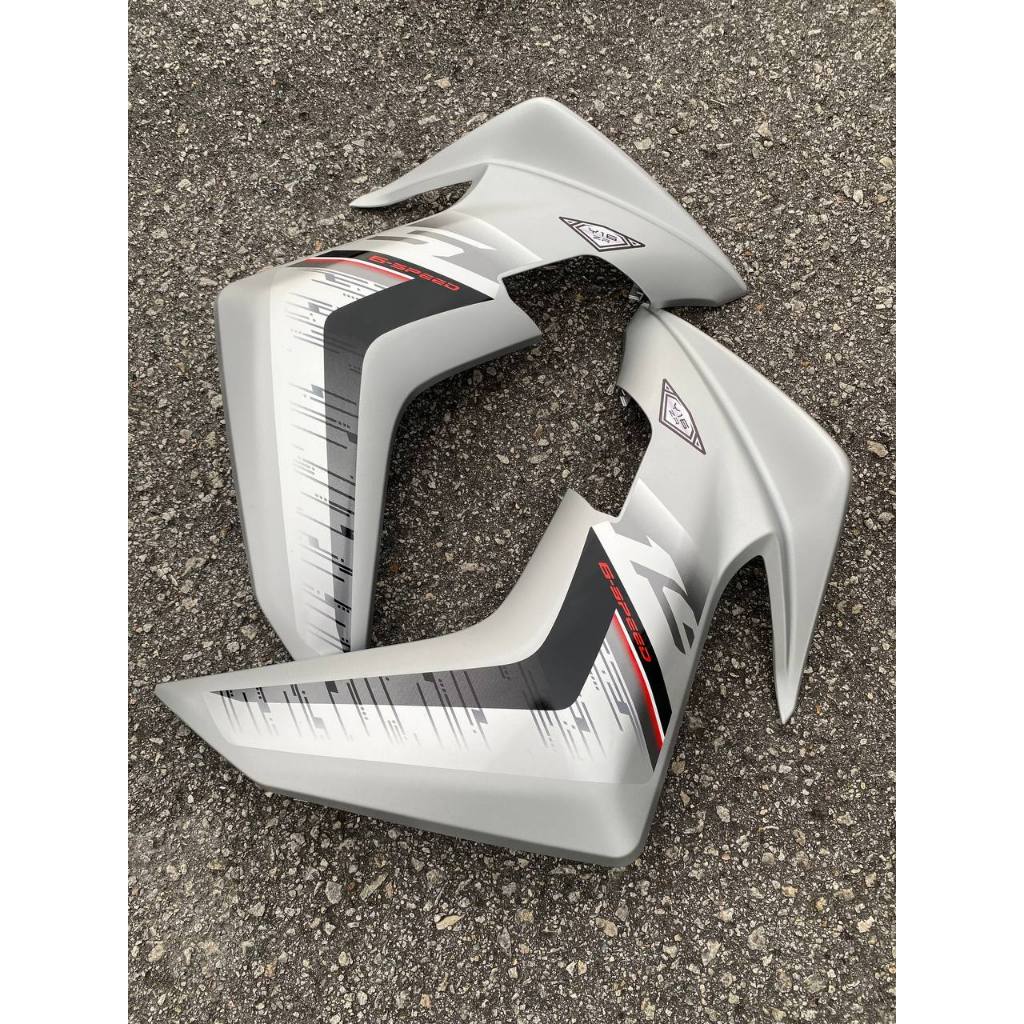Y16 COVERSET Y16ZR STANDARD SILVER MS1 MNM3 Y16-S-3 ORIGINAL VELOZI YAMAHA SIAP TAMPAL READY STOK