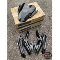 TOP SET COVER SUITABLE FOR ALL Y15 Y15ZR V1 V2 YAMAHA ACCESSORIES SPECIAL EDITION VELOZI 5 ITEMS BATMAN DESIGN