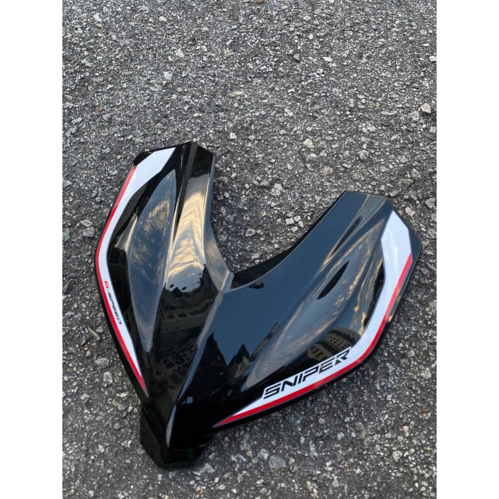 Y16 COVERSET Y16ZR SNIPER MATELIC BLACK HITAM Y16-SNP-1 ORIGINAL VELOZI YAMAHA SIAP TANAM READY STOK