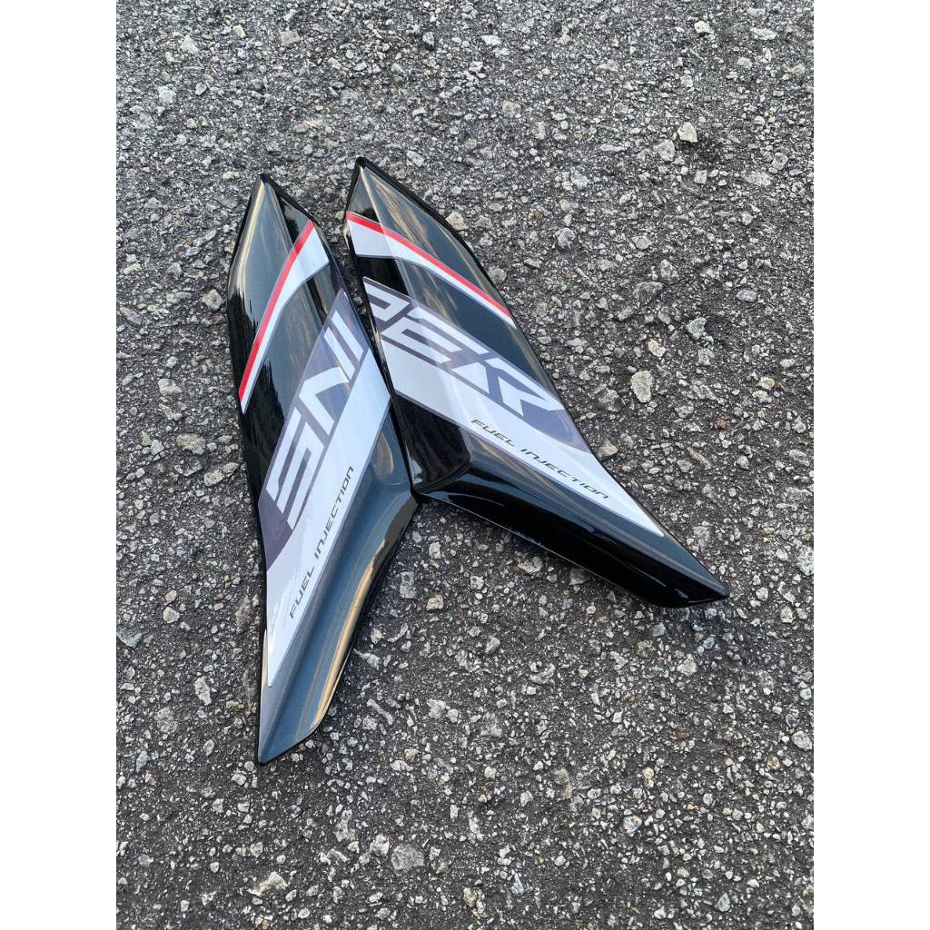 Y16 COVERSET Y16ZR SNIPER MATELIC BLACK HITAM Y16-SNP-1 ORIGINAL VELOZI YAMAHA SIAP TANAM READY STOK