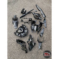 INNER VERSION KILAT MATELIC Y150 ZR Y15 V1 COMPLETE SET COVER INNER HITAM BLACK OEM DOCTOR 13 ITEM (FULLSET) READY STOK