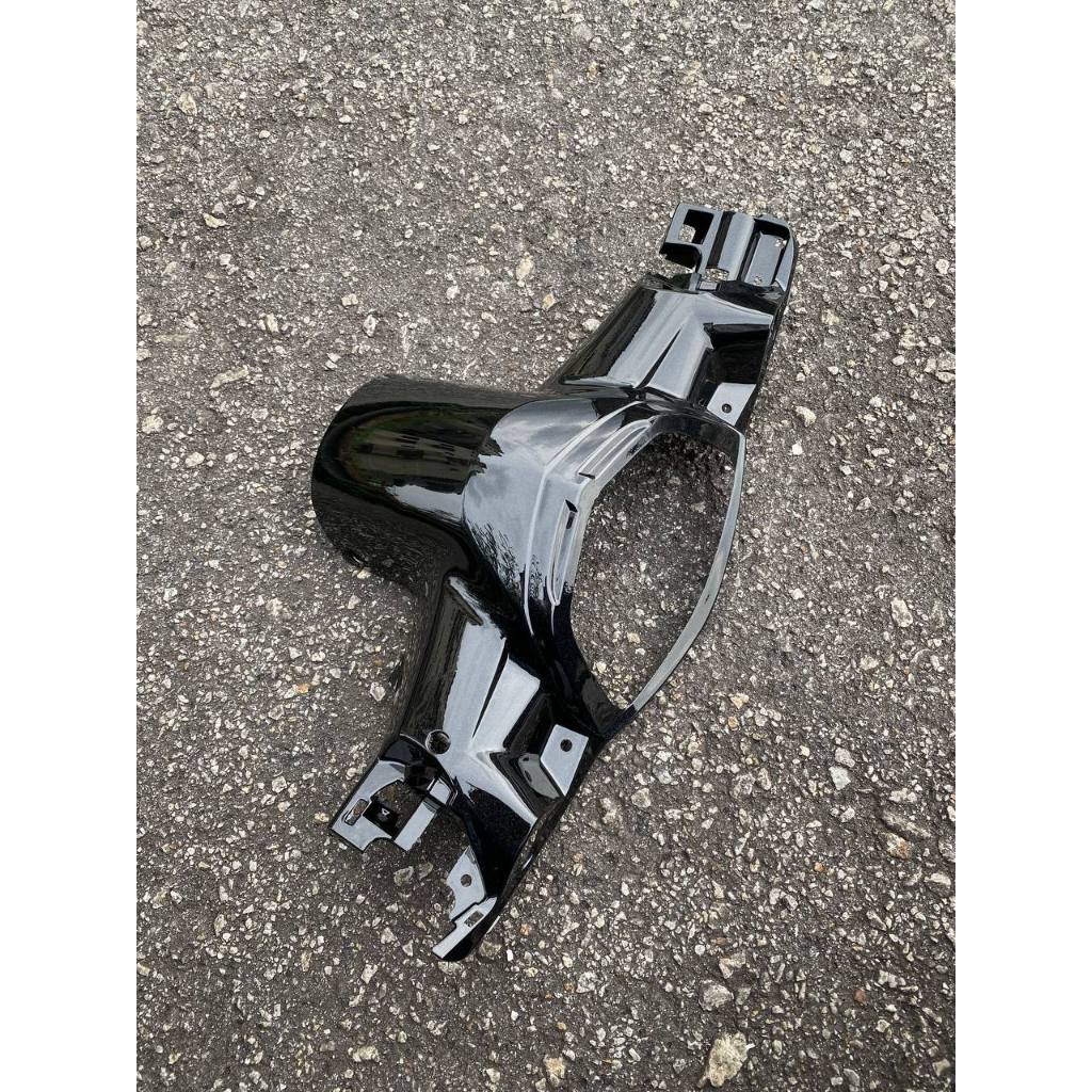 COVERSET LC LC135 V1 YAMAHA DOCTOR P HITAM BLACK BATMAN 024 2015 / VELOZI L1-BM-1 STRIPE SIAP TANAM CLEAR