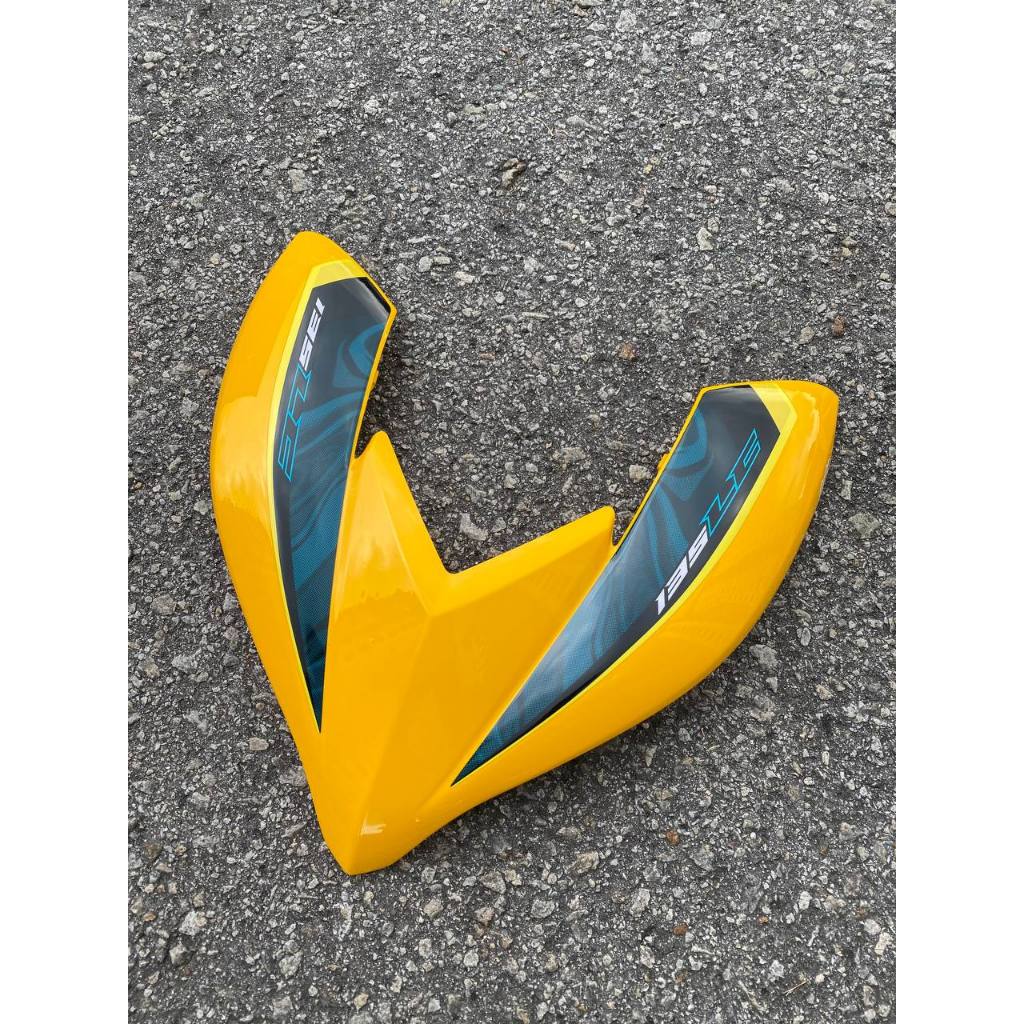 MOTORCYCLE COVERSET BODYSET LC135 LC V8 SUNNY YELLOW BLACK L8-ST-3 FUEL INJECTION FI YAMAHA SIAP TANAM VELOZI