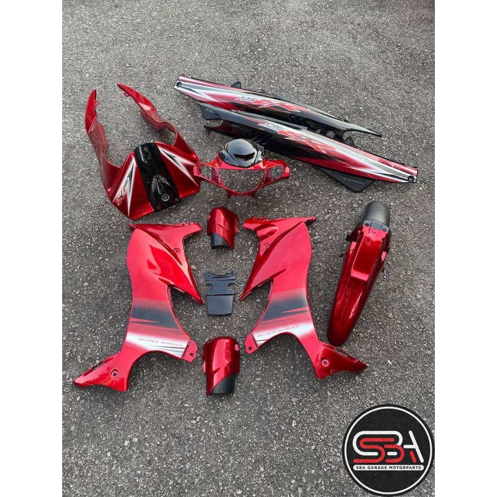 STICKER STRIPE BODY SET / COVERSET 125ZR MORITAKA DRMK SMX ORIGINAL YAMAHA
