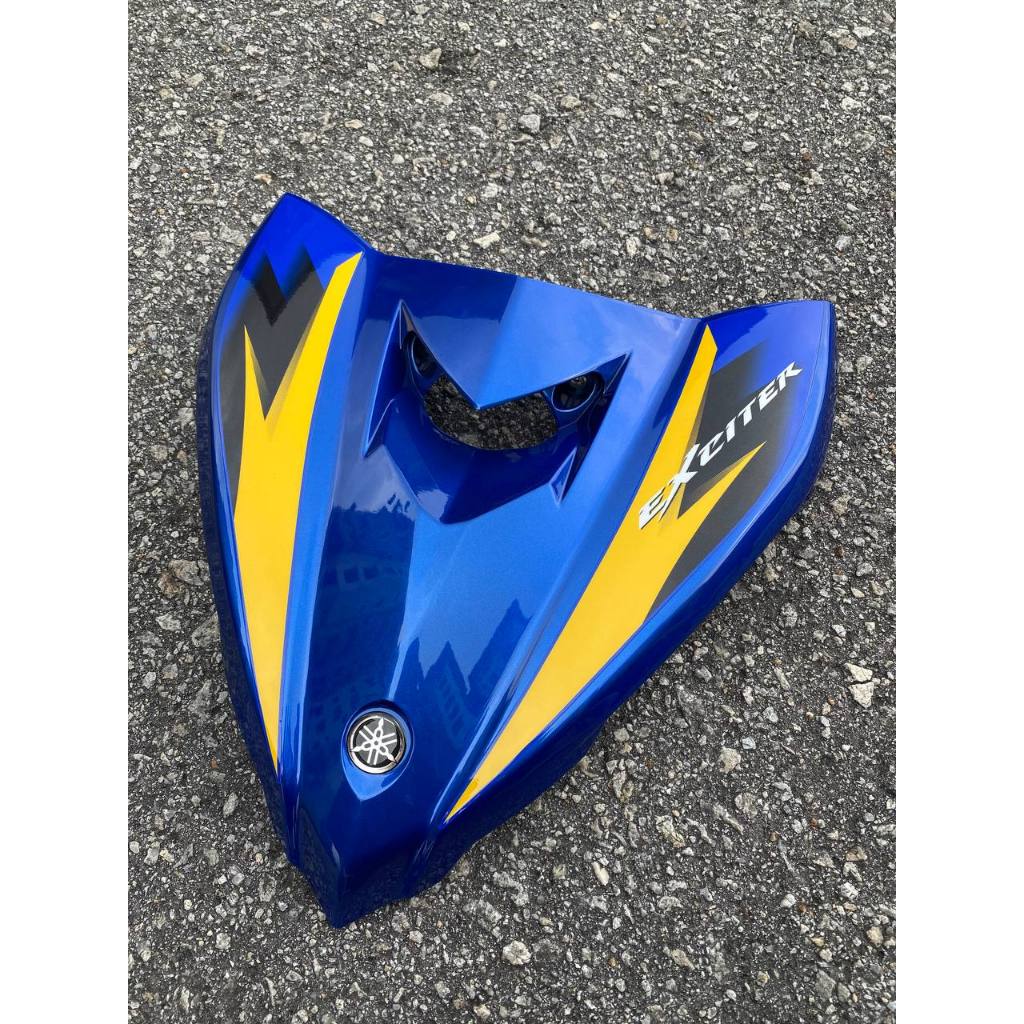 COVERSET BODYSET YAMAHA LC LC135 V6 V7 DR EXCITER RC BLUE BIRU STRIPE TANAM CODE 018 DOCTOR EDITION OEM