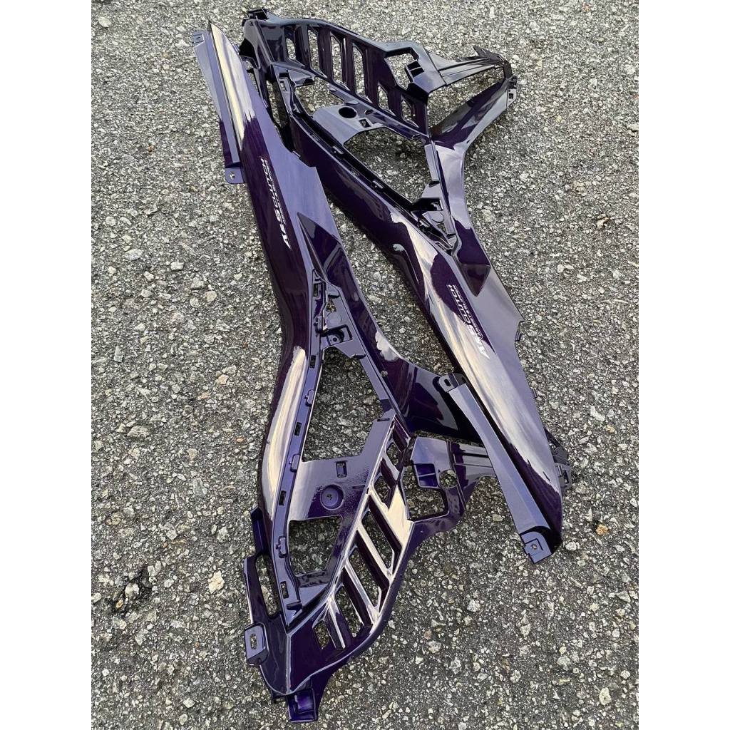 Y16 COVERSET Y16ZR P PURPLE UNGU 2015 022 VELOZI Y16-ST-6 ORIGINAL EQUIPMENT MANUFACTURED DOCTOR OEM SIAP TANAM