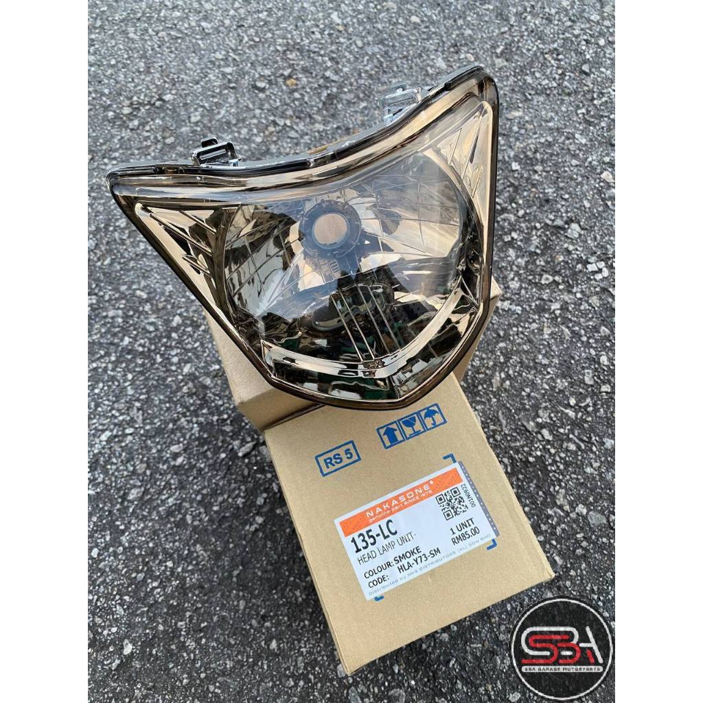 HEAD LAMP LC135 V1 V2 V3 V4 V5 V6 V7 LC 135 LAGENDA Z ZR FUEL INJECTION FI EX5 TINTED CLEAR LAMPU DEPAN HEADLAMP LIGHT