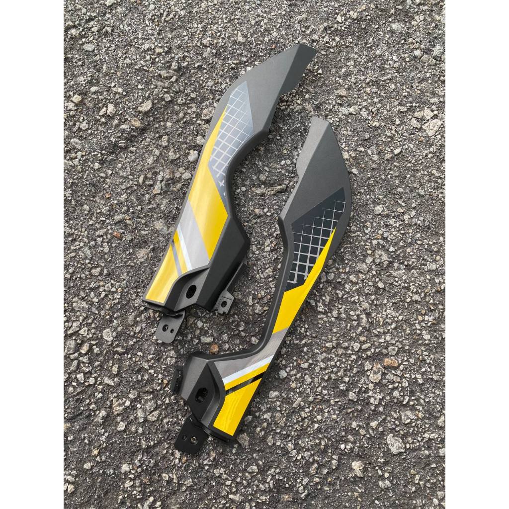 COVERSET BODYSET LAGENDA SRL 115 / 115z Fi FUEL INJECTION HITAM MATT FULL YELLOW ORIGINAL HONG LEONG YAMAHA HLY SET