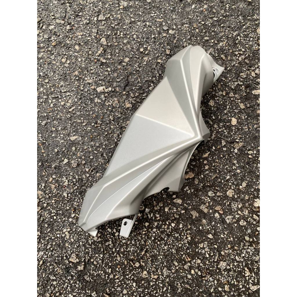COVERSET BODYSET EGO SOLARIZ YAMAHA CYAN CM6 SILVER SIAP TAMPAL ORIGINAL HLY