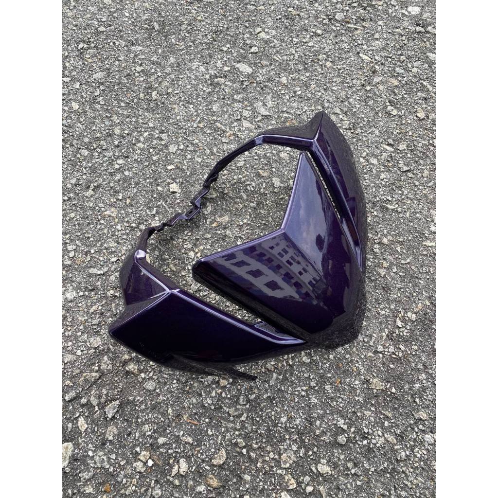 MOTORCYCLE COVERSET LC135 LC V8 PURPLE GREY BATMAN 2015 L8-ST-6 FUEL INJECTION FI YAMAHA SIAP TANAM VELOZI DOCTOR 040