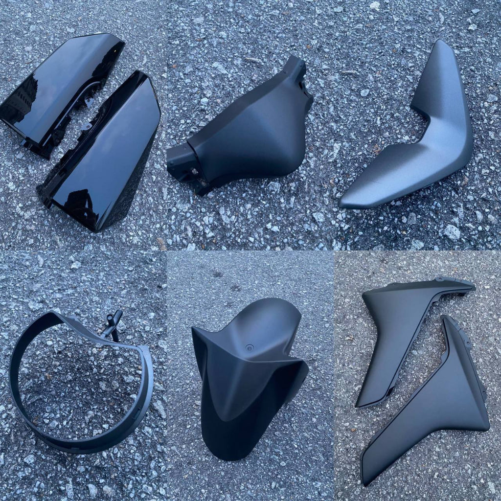 COVERSET BODYSET NMAX N MAX V1 MATT BLACK MLB2 ORIGINAL HLY HONG LEONG YAMAHA 15 ITEM FULLSET ( TAK TERMASUK EMBLEM )