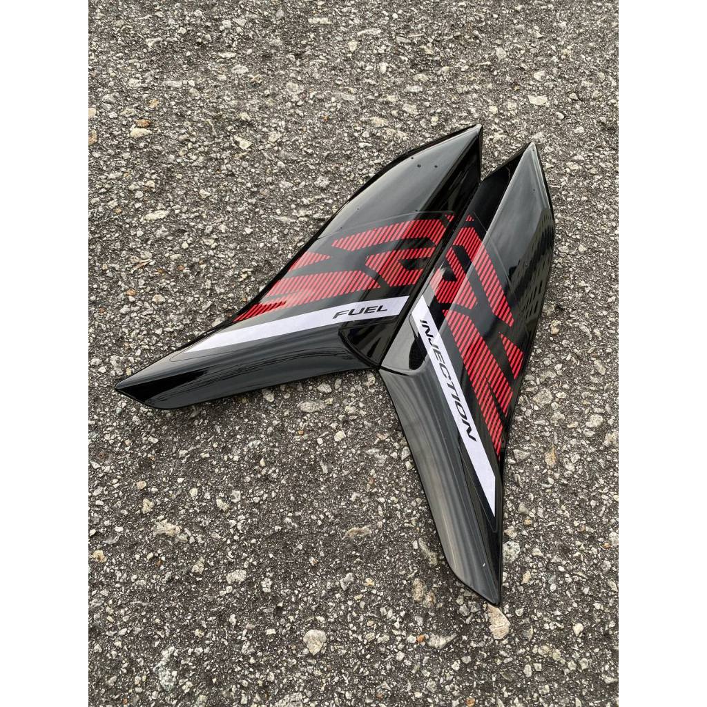 Y16 V1 V2 COVERSET Y16ZR STANDARD MATELIC BLACK DESIGN 2015 BATMAN HITAM ORIGINAL VELOZI DOCTOR YAMAHA SIAP TANAM
