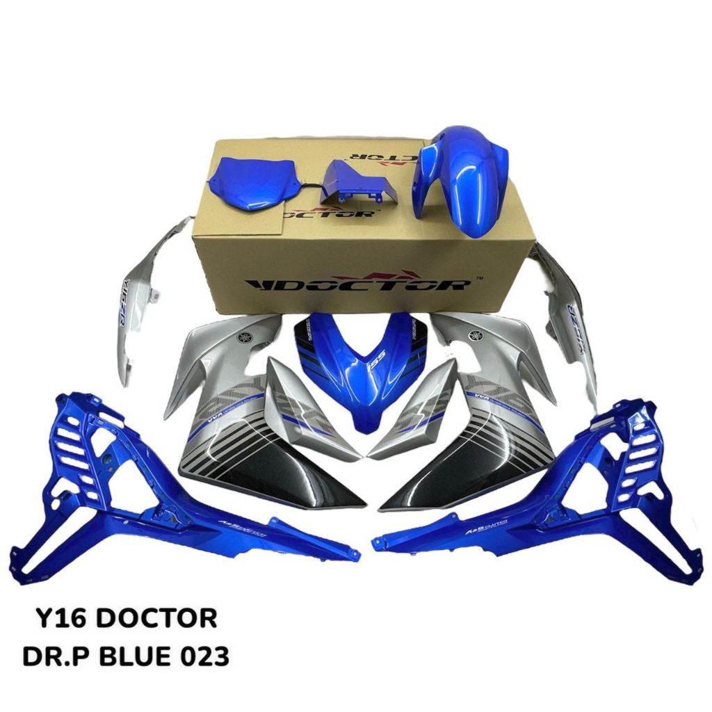 Y16 COVERSET Y16ZR P BLUE 2015 BIRU 023 ORIGINAL EQUIPMENT MANUFACTURED DOCTOR OEM SIAP TANAM