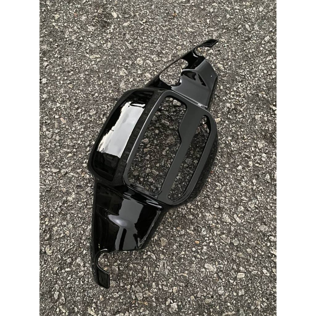 COVERSET SS SPORTS YAMAHA 110 SS Y110 3YR BG PP WHITE BLACK HITAM PUTIH M SEKI SET SIAP TAMPAL FULLSET