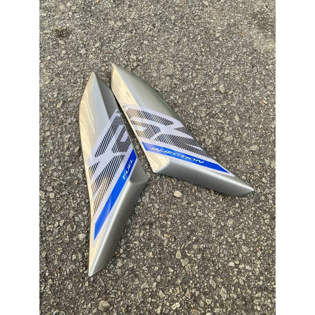 Y16 COVERSET Y16ZR V1 V2 VPBC5 S3 BIRU SILVER 2015 DESIGN Y16-ST-7 ORIGINAL VELOZI YAMAHA TANAM READY STOK