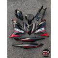 ORIGINAL YAMAHA HLY 100% COVERSET BODYSET YAMAHA Y Y15 Y15ZR V1 V2 HITAM MERAH BLACK RED YAMALUBE SPECIAL VERSION TAMPAL