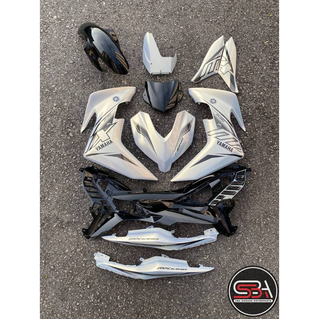 Y16 COVERSET Y16ZR DR MX WHITE 018 PUTIH ORIGINAL EQUIPMENT MANUFACTURED DOCTOR OEM SIAP TANAM NEW READY STOK