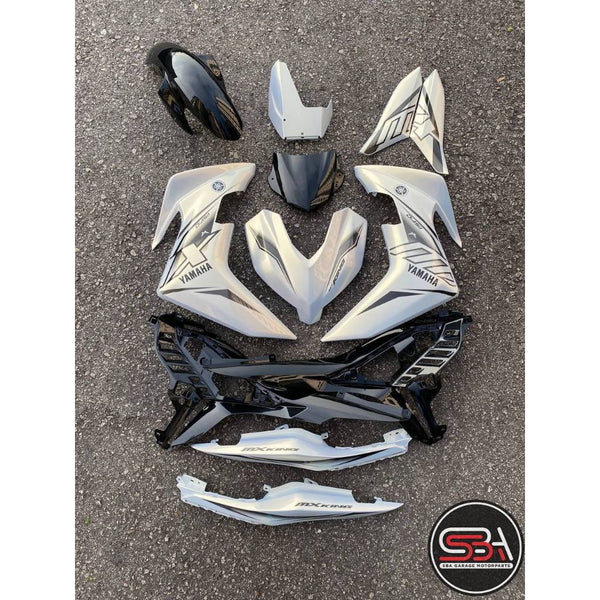 Y16ZR DR MX WHITE 018 WHITE COVERSET, ORIGINAL EQUIPMENT MANUFACTURED (OEM), READY TO INSTALL, BRAND NEW, READY STOCK